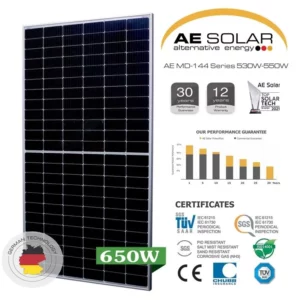 Pin AE 650W